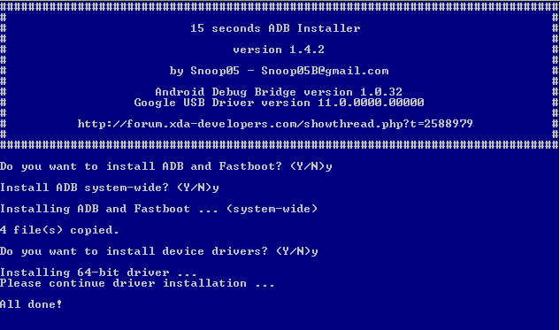 Executar ADB Fastboot abrir o prompt de comando CMD no Windows 10 