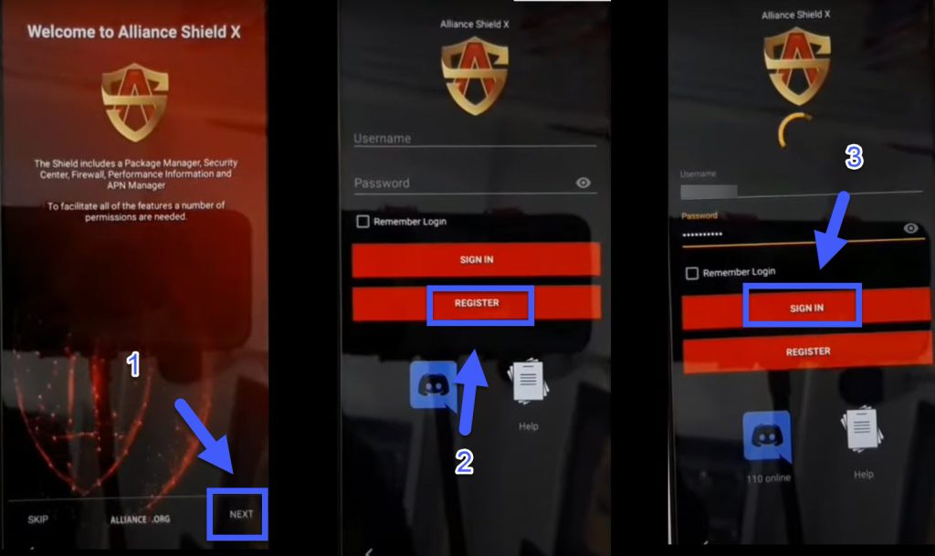 How to Login in Alliance Shield X  How to Create Alliance Shield X 